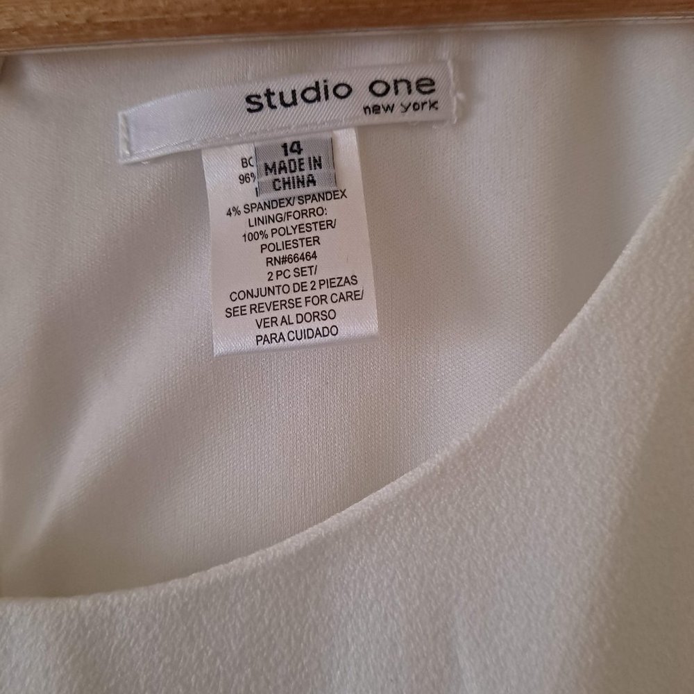 Studio One Multicolored Color Block Sleeveless Sh… - image 8